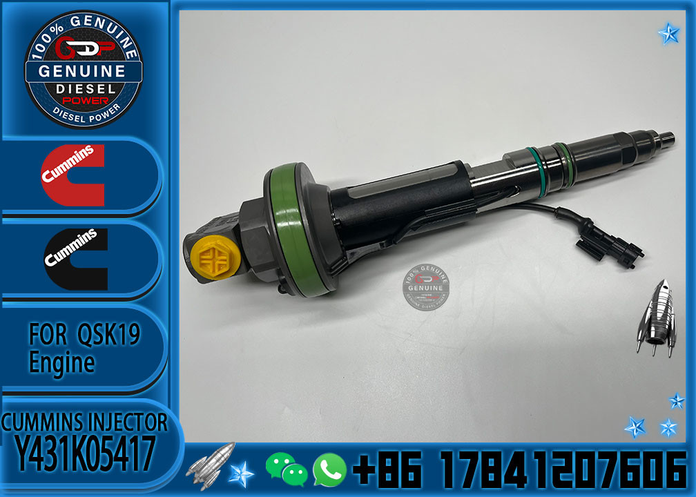 Y431K05417 QSK19 Diesel Engine Common Rail Fuel Injector Y431K05558 4964171