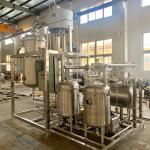 Falling Film 10-100kw Single Effect Evaporator For Gelatin Production Vacuum