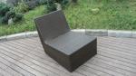 2pcs rattan stationary sofa set