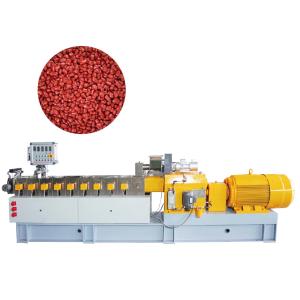Wholesale Customizable Twin Screw Extruder Masterbatch Machine Plastic Granulator Machine from china suppliers