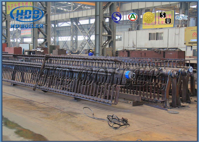 H Fin Water Tube Economizer / Economiser Coils For Heat Recovery Boilers