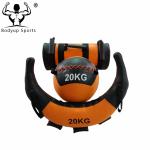 PU Leather Wall Ball Gym Exercise Ball For Power Training 5kg - 20kg Weight
