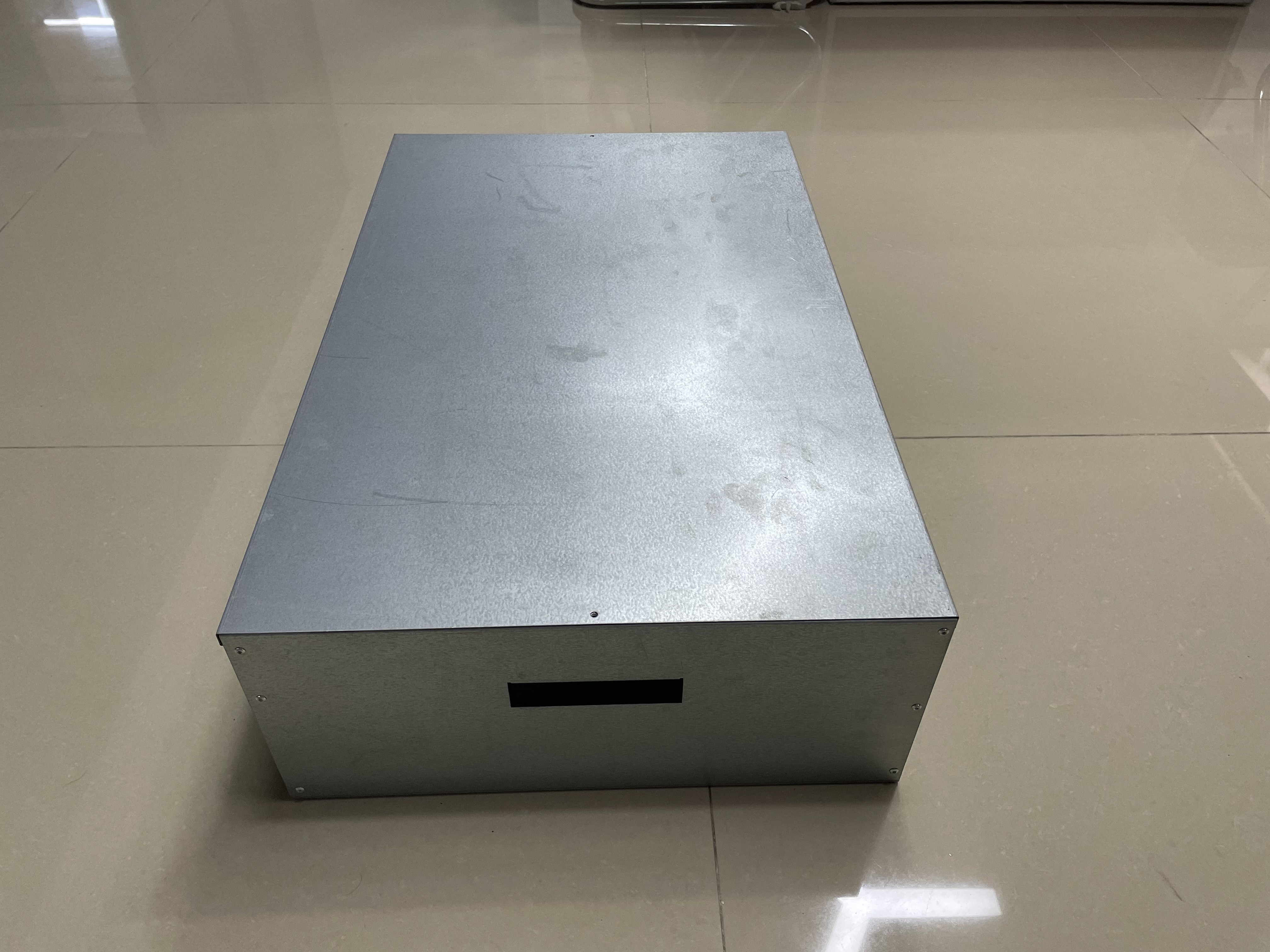 Custom Aluminum Sheet Fabrication Metal Laser Cutting Parts Box