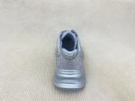 Women fashion walking shoes with bling rhinestone breathable upper grey