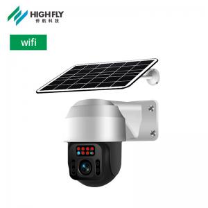 Wholesale HD 1080P Camera Security Outdoor PTZ Surveillance Camera Full Color Night Vision Motion Detection Wifi Solar Camera from china suppliers