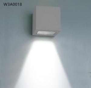 Wholesale Square Pure Aluminium Outdoor LED Wall Lights COB 6W LED Outdoor Wall Lamp IP54 from china suppliers