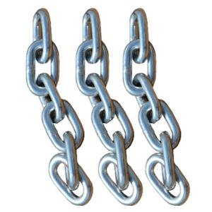China 2mm To 32mm Round Steel Link Chain DIN766 Link Chain on sale