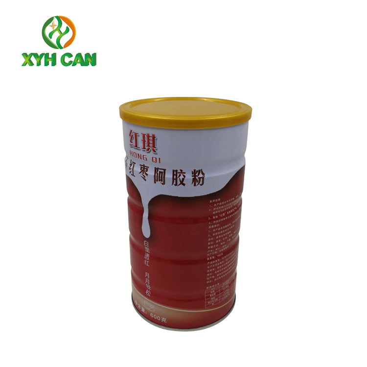 0.23mm Tinplate Tin Can Packaging Shrinking Design Food Tin Containers With Lids