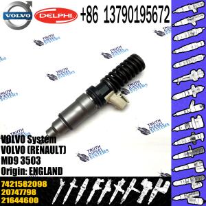 Wholesale original Diesel Fuel Injector 20747798 85000675 21644600 85003950 7420747798 7421582098 E3.18 for VOL () MD9 3 from china suppliers