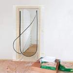 Sewing Zipper Door For Dust Barrier Zipwall Plastic zipper door dust barrier