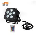 Wifi Battery 6x18w Rgbwa Uv 6 In 1 Wireless LED Par Cans For Wedding