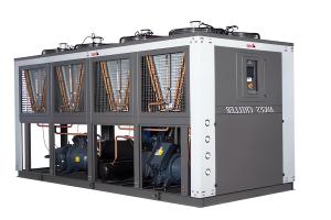 Wholesale 120TR Industrial Air Cooled Screw Chiller Industrial Cooling System for Injection Machines from china suppliers