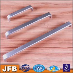 Wholesale Aluminium Furniture Handle &amp; Knob Silver Color Kitchen Wardrobe Cupboard Cabinet Drawer Bar Pull from china suppliers