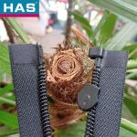 5# Leather PU Waterproof Membrane Nylon Zipper For Garment Jackets