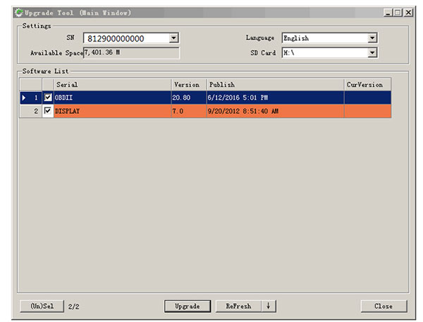 Professional XTOOL HD900 Heavy Duty Truck Code Reader with Live Data and MIL Reset