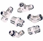 Stainless Steel Hydraulic SAE Adapter Jic Male Straight Hose Connector 37 Degree