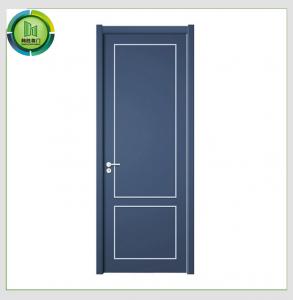 Wholesale PVC Interior Residential WPC Doors Fire Rated Polymer Waterproof For Bathroom from china suppliers