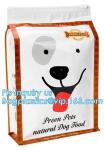 Stand up plastic pet snacks bags/aluminum foil cat dog pets food packaging bag