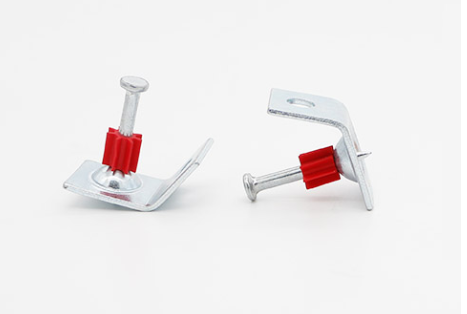 Steel Pdptc Powder Actuated Fasteners For Concrete 120 Degree Clip