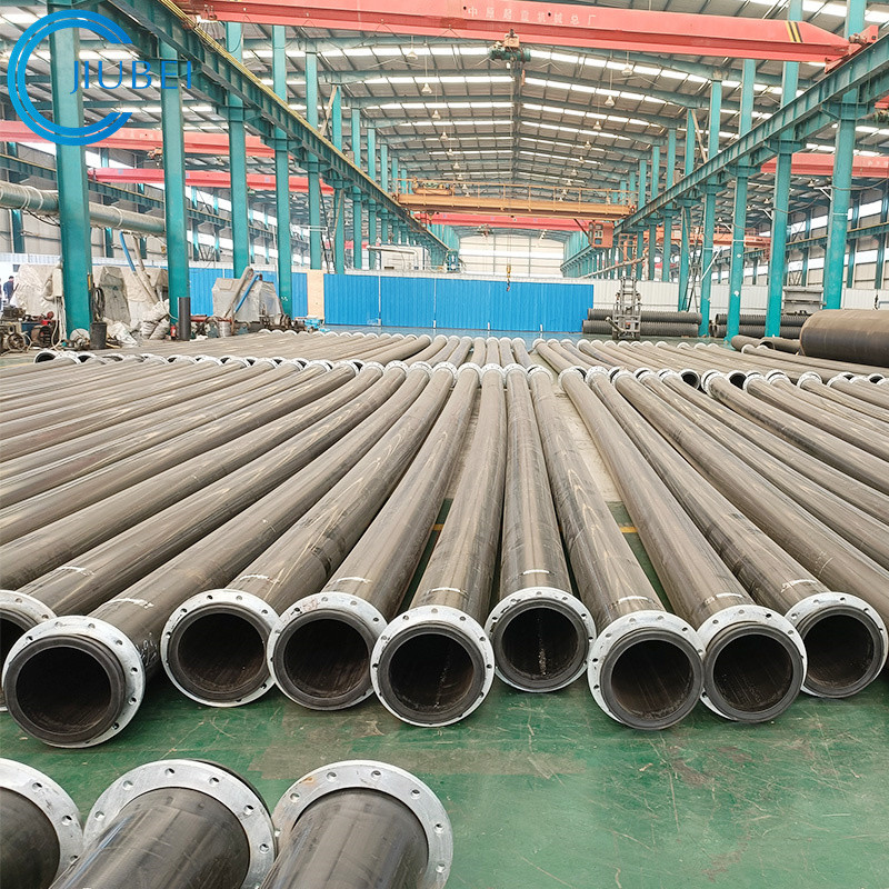 Dredging Mining UHMWPE Pipe For Sand Mud Dredging Ultra Wear Resistant Plastic Tube