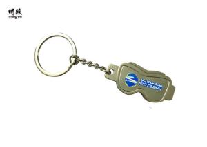 Wholesale Custom Metal Key Ring Glasses Shape With Silk Printed Ski Logo from china suppliers