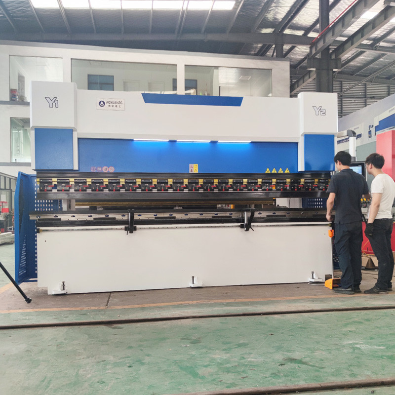 6times/Min Servo Electric Press Brake 11kw , Delem DA53T CNC Hydraulic Bending Machine
