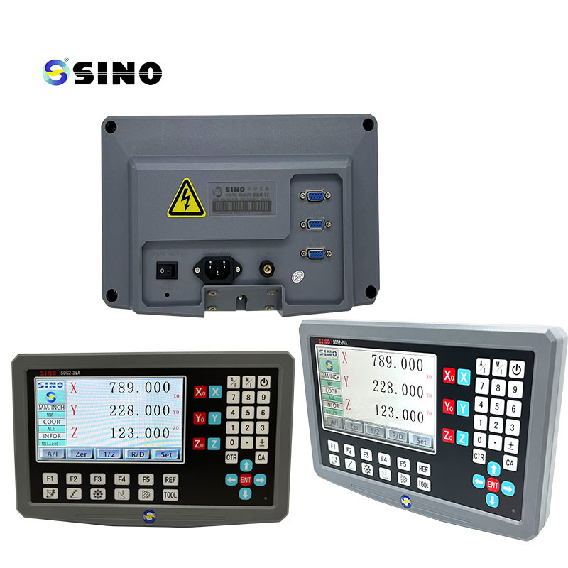 SINO SDS2-3VA 3 Axis Digital Readout LCD DRO Display Big Screen For Lathe Grinder