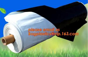Wholesale panda strawberry mulch film/black white strawberry film ground cover,UV Resistant Black White PE/Polyethylene/Poly Refle from china suppliers
