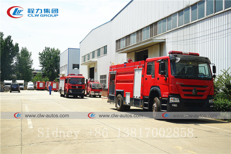 Dongfeng 153 4X2 6cbm Water Tank Fire Fighting Truck