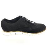 Leisure Knitted Canvas Shoes For Men Flyknit Suede Lightweight EVA Outsole
