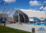 Outdoor Curved Tents For Sporting Events , UV Resistant Heavy Duty Party Tent