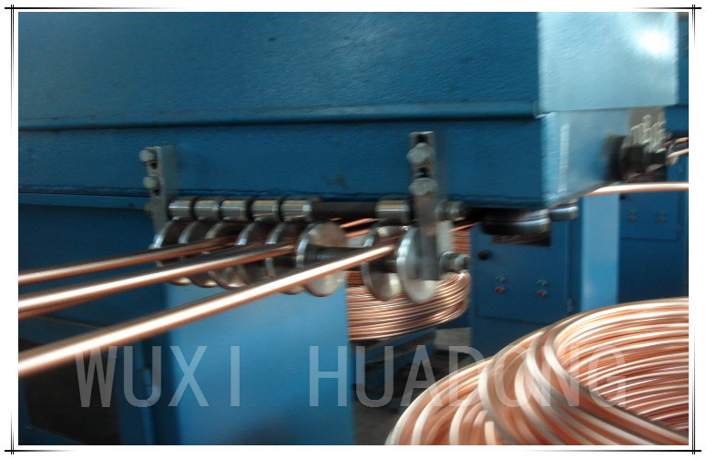 30mm Bronze Pipe Copper Continuous Casting Machine , Horizontal CCM Machinery