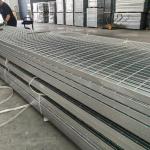 Welded Solid Light-Weight Steel Grating Strong Durable Cold Rolled Aluminum