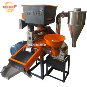 Wholesale Stainless Steel Fine Bran Vibratory Rice Mill Machine With Loading Lifter 650KG Per Hour from china suppliers