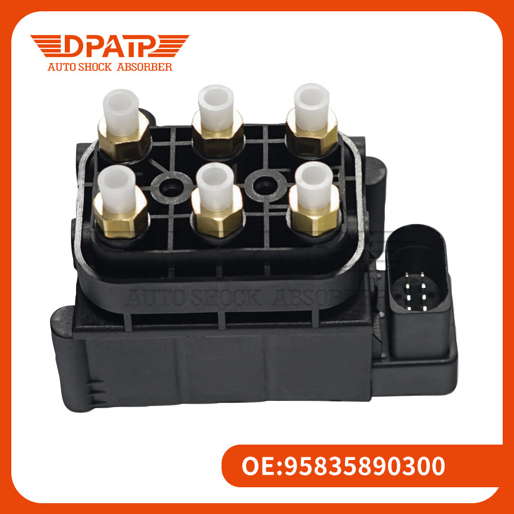 Air Suspension Compressor Solenoid Valve Block 95835890300 for Audi Q7/Cayenne/Touareg