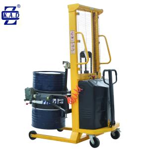 Wholesale DA450 1.5M Stainless Steel 350kg Hydraulic Drum Lifter Handler Tilter from china suppliers