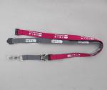 Thick heavy duty polyester neck straps with detachable side release buckle &
