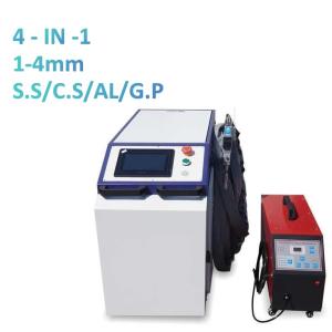 Wholesale 4 In 1 Continuous Wave Laser Welding Machine For Steel Metal Stainless Aluminum from china suppliers