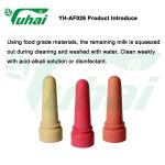 4x4mm Animal Feeding Teats Nature Rubber Animal Nipple For Goat Feeding