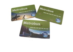 Wholesale Metro 13.56 Mhz Contactless Smart Card RFID ID Contactless Card For Transportation from china suppliers