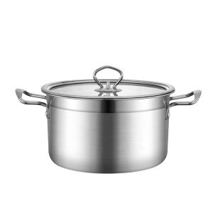 Wholesale Mirror Polished Stock Pot Induction Soup Pot For Cooking from china suppliers