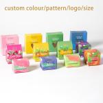 Custom Logo Ivory Cardboard Paper Tuck End Boxes For Shipping Colorful Printing