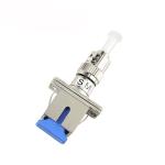 Hybrid Single Mode Fiber Optic Adapter Black SC Female To ST Male sc fiber optic