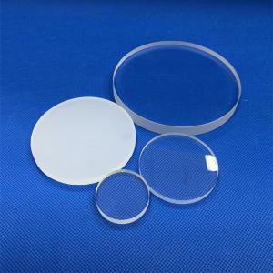 Wholesale Circular Fused Quartz Windows Transparent Thickness Tolerance 0.1mm from china suppliers