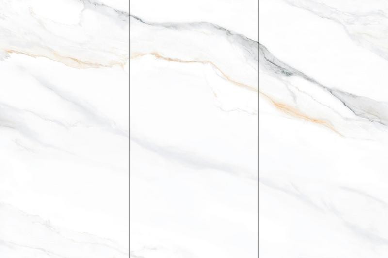 Stunning Carrara White Polished Porcelain Glazed Indoor Floor Tiles And Non-Slip Tile For Dining Room And Office 900x1800x9mm