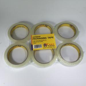 Wholesale 3 Inch Bopp Stationery Tape Paper Core Flat Shrink Packaging Transparent 12mm / 18mm from china suppliers