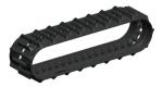 Natural Rubber Track Excavator Stronger Road Holding Small Weight