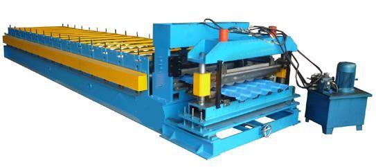 Quality Color Coated Coil 16 Station Roller Roll Forming Machine For Roofing Sheet for sale