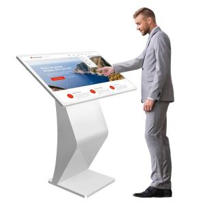 Wholesale Silver Floor Standing Digital Signage with Response Time 8ms from china suppliers