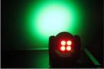 Double Face 2 * 10W Disco Dj LED Lights For Outdoor Y Axis Unlimited Rotation